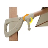 thumbnail of METRO PROFESSIONAL Vierkante parasol in hout-look, aluminium, 3 x 3 m, waterafstotend, humus