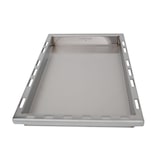 thumbnail of CHEFGASTRO BBQ Grillplatte Edelstahl einsetzbare Plancha für Napoleon Lex & Prestige | 32,5x44,0x4cm für Gasgrills