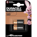 thumbnail of DURACELL piles au lithium haute puissance 123 3 V, lot de 2 (CR123 / CR123A / CR17345)