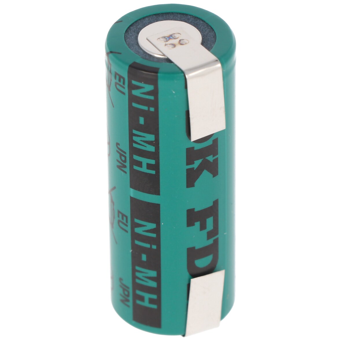 Sanyo HR-4/5AU NiMH Akku 2150mAh 4/5A, 43x17mm mit Lötfahne in U-Form