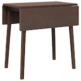 thumbnail of Table à manger marron bois massif et caoutchouc Modèle Helios Essence Élite