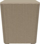 thumbnail of vidaXL Gartentisch mit Abnehmbarer Tischplatte Hellbraun Polypropylen