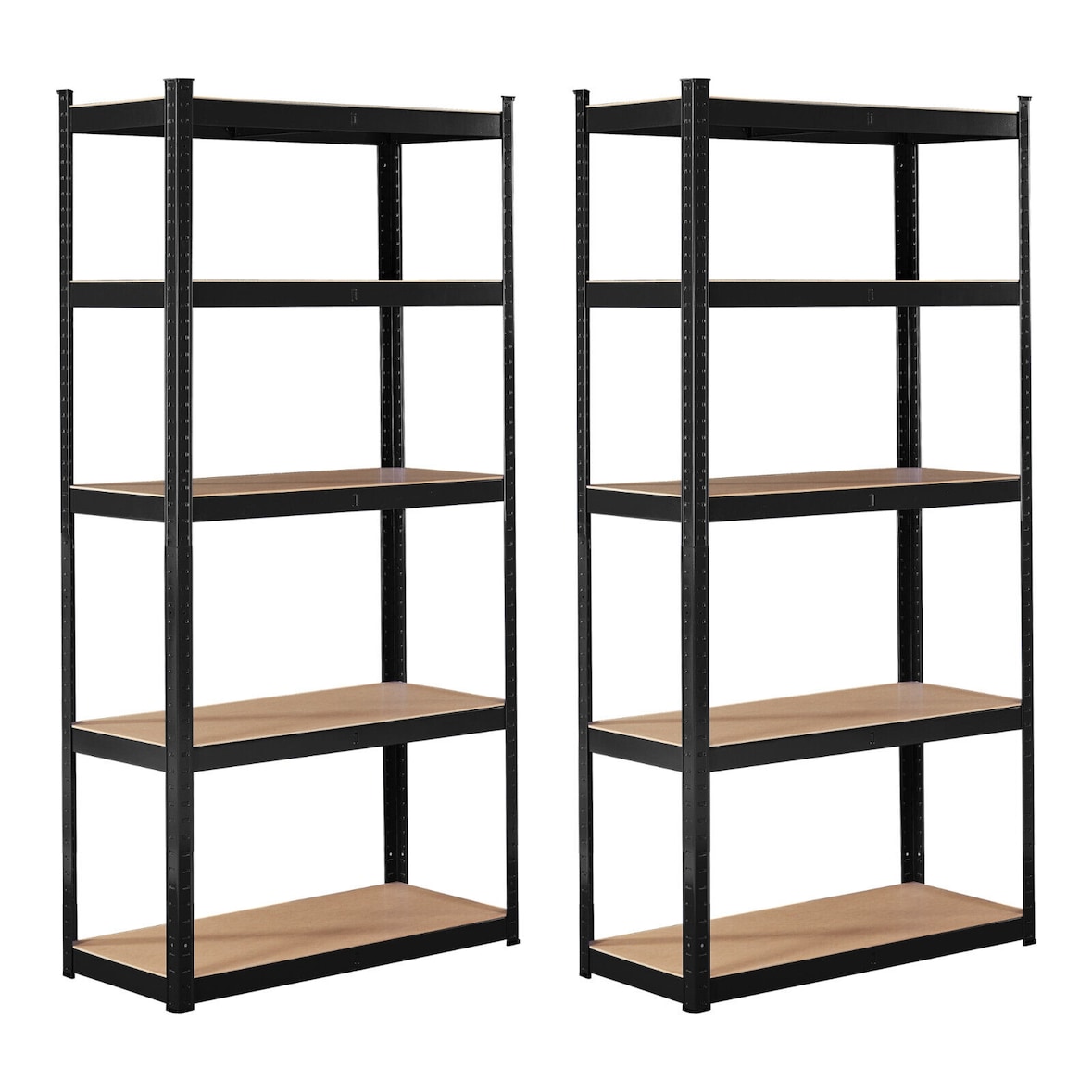 Scaffalature Pesanti Scaffalature da Officina Scaffali da Ufficio MDF nero