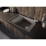 thumbnail of BLANCO ELON XL 6 S-F Spüle, schwarz, flächenbündig ab 60 cm, mit Zubehör