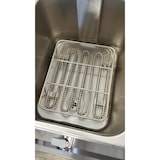 thumbnail of Fritadeira eléctrica profissional com torneira, aço inox., 60-190°C, controlo mecânico, painel de controlo extraível, 1 cuba 10 litros 10279 Vaiotec