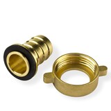 thumbnail of Messing Schlauchverschraubung 1/2 Zoll 21x13mm  2-tlg