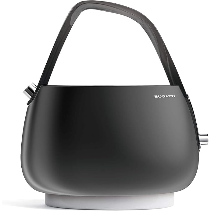 BUGATTI – Jacqueline Black elektronischer Wasserkocher – Mattierte Oberfläche – 2000–2400 Watt