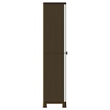 thumbnail of vidaXL Kunststoffschrank 68x39x171,5 cm Rattan-Design