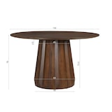 thumbnail of SIT Möbel Esstisch rund | Ø 130 cm | Mangoholz massiv braun | B 130 x T 130 x H 76 cm | 14730-30 | Serie RONDURA