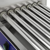 thumbnail of VERTES Gastro Hot Dog Maker de acero inoxidable, eléctrica con 1400W, máquina de perritos calientes con 7 rodillos y 2 zonas de calentamiento