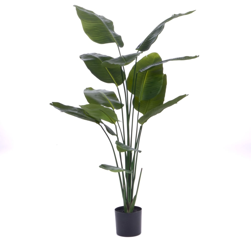 Oiseau du paradis en pot 190 cm -  Vert Autre forme Polyester Amadeus Season 85.00x85.00 cm