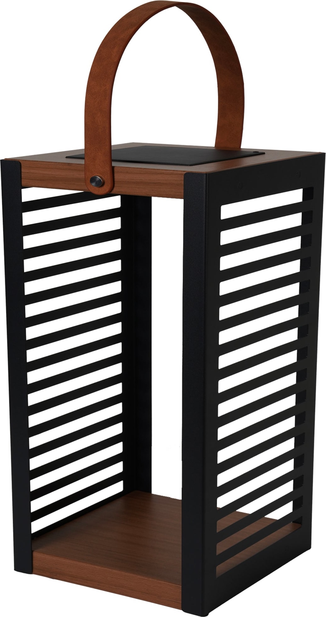 Lumisky Linterna solar con batería FERIAN H35CM Acero Negro