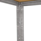 thumbnail of shelfplaza HOME 230x80x40 cm Schwerlastregal in verzinkt mit 6 Böden und 145 kg Traglast pro Boden