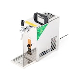 thumbnail of Komplett Set - Zapfanlage, Bierzapfanlage, Bierkoffer, Durchlaufkühler PYGMY 25 1-leitig Trockenkühler, 35 Liter/h, Zapfkopf:Kombi