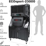 thumbnail of PARS EcoTech Climatizador evaporativo ECOsport-23000, caudal de 23.000m3/h REALES + lámpara UV
