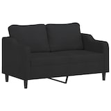 thumbnail of vidaXL 2-Sitzer-Sofa Schwarz 140 cm Stoff