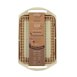 thumbnail of Menastyl - Plaque cuisson 44x27cm en fonte aluminium crème induction avec grille