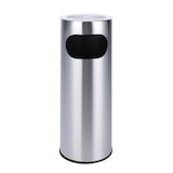 thumbnail of aro Cenicero de pedestal con tapa de rejilla, acero inoxidable, Ø 20,5 x 58 cm, 12 litros, plata