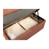 thumbnail of Canapé d'angle convertible réversible DAYTONA Tissu Lincoln terracotta 260 x 216 x 94 cm AUCUNE