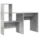 thumbnail of vidaXL Schreibtisch Beton Grau 131,5 x 50 x 106,5 cm Holzwerkstoff