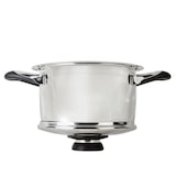 thumbnail of ECOVITAM – Faitout 3,8L Inox 18/10 – Diamètre 20cm – Tous feux – Thermomètre intégré