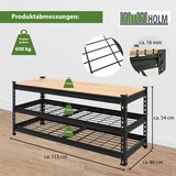 thumbnail of Schuhregal Schuhablage Schuhständer Schuhschrank 3 Ebenen Metall Regal Schuhe