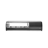thumbnail of Vitrina para sushi, Arctic, Incluye: 4x GN 1/3 (H) 40 mm., GN 1/3, Negro, 220-240V/190W, 1177x426x(H)296mm