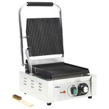 thumbnail of vidaXL Gerillter Panini-Grill Edelstahl 1800 W 32x41x19 cm
