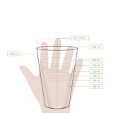 thumbnail of BIOZOYG Pappbecher 1000 Stück 400 ml / 16 oz, Ø 90 mm, weiß - Becher für Heißgetränke - Kaffeebecher to go Einwegbecher, Alternative zu Styroporbecher