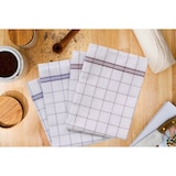 thumbnail of aro Geschirrtücher, Baumwolle, 50 x 70 cm, blau/rot,  30 Stück