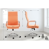 thumbnail of Bürostuhl Kolumbus Stoff orange