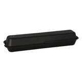 thumbnail of Papstar Mehrweg-Foodboxen, 23,4 x 5,85 cm schwarz, 90 Stück