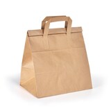 thumbnail of Duni Take-Away-Tasche 240 x 170 x 290 mm Braun, 250 Stk/Krt (1 x 250 Stk)