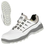 thumbnail of S3 Sicherheitshalbschuhe Nitras Sport Step WH | Gr. 49 | Kunstleder | weiß
