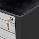 thumbnail of PROREGAL Schubladenschrank Kobra mit 8 Schubladen | HxBxT 90x71x55cm | Anthrazitgrau/Lichtgrau