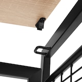 thumbnail of tectake Bureau Paterson pliable 102 x 51 x 77 cm - Bois clair industriel, Chêne Sonoma - 404661