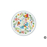 thumbnail of Excelsa Set mit 4 Pizzatellern Mexican Flowers Porzellan 30,5x2x30,5 cm Bunt