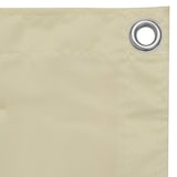 thumbnail of vidaXL Balkon-Sichtschutz Creme 75x300 cm Oxford-Gewebe