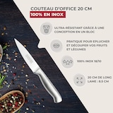 thumbnail of Couteau d'office en inox 20 cm en tout Nirosta Star