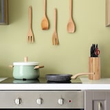 thumbnail of Relaxdays Messerblock unbestückt aus Bambus, ohne Messer, für 10 Messer aller Art, Messerhalter HxD 23x12,5 cm, natur