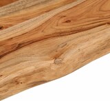 thumbnail of vidaXL Tischplatte 140x30x3,8cm Rechteckig Massivholz Akazie Baumkante
