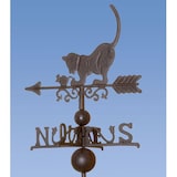 thumbnail of Girouette chat en fonte