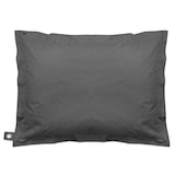 thumbnail of Housse vide de pouf en polyester gris 140 x 120 cm - Oviala