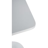 thumbnail of Décoshop26 - Table de bar bistrot plateau carré 60 x 60 cm en bois blanc cadre en métal blanc 10_0005589