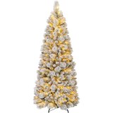 thumbnail of COSTWAY Albero di Natale Artificiale 180 cm, Illuminazione, Albero di Natale a Scomparsa con 170 Luci LED Bianco Caldo e 517 Punte di Rami