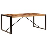 thumbnail of Mesa de comedor de madera maciza de sheesham 200x100x75 cm