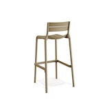 thumbnail of Tabouret de bar empilable en polypropylène Sable 49x49x100cm (Lot de 4) - Feros