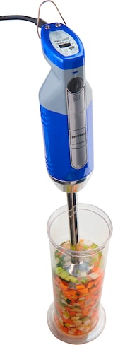 thumbnail of METRO PROFESSIONAL Batidora de mano GSM1000, acero/plástico, eje desmontable de 19 cm, 2.000–13.000 rpm, 120–250 W, azul