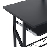 thumbnail of Scrivania per Computer Acciaio e Legno con Cassetto e Ripiano Tastiera