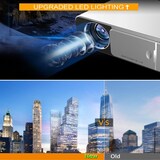 thumbnail of Videoprojecteur LED 1080P Lumineux Mini Home Cinema Portable EU Rouge YONIS